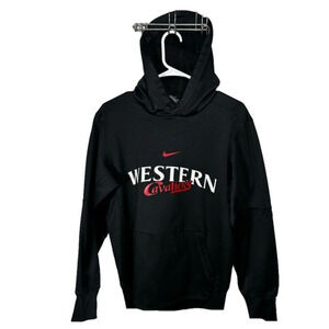 🔥Nike Black Western Cavaliers Dri-Fit Hoodies